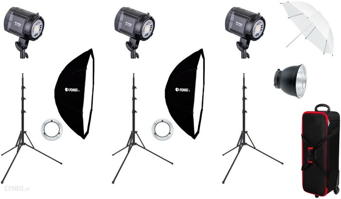 [Zestaw] Fomei LED Home Studio Compled 100BS/100BS/100BS Ok24-7148153 фото