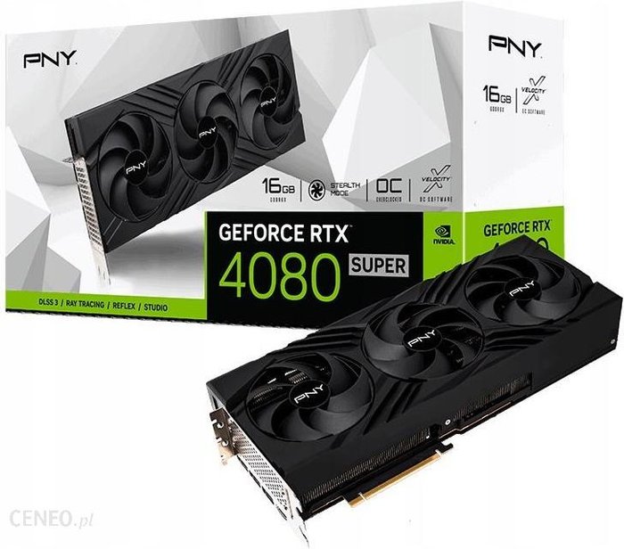 Pny GeForce RTX 4080 SUPER Verto OC 16GB GDDR6X (VCG4080S16TFXPB1-O) Ok24-795435 фото