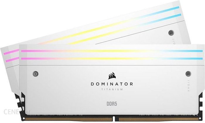 Corsair Dominator Titanium RGB, DDR5, 64 GB, 6000MHz, CL30 (CMP64GX5M2B6000C30W) Ok24-779436 фото