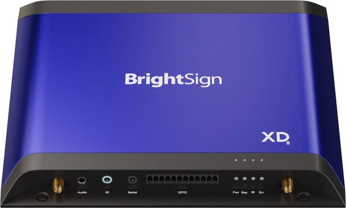 BrightSign XD1035 Standard I/O 4K Player | Odtwarzacz reklamowy Digital Signage 4K 60p, HTML i JavaScript, PoE+ Ok24-7158204 фото