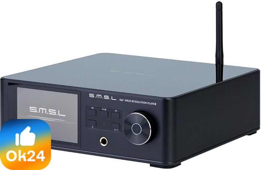 SMSL DP5 Sieciowy Odtwarzacz HiFI Audio z DAC MQA ES9038PRO Ok24-736962 фото