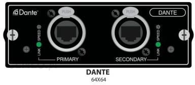 Soundcraft DANTE Karta rozszerzeń konsolet serii Si Ok24-810438 фото
