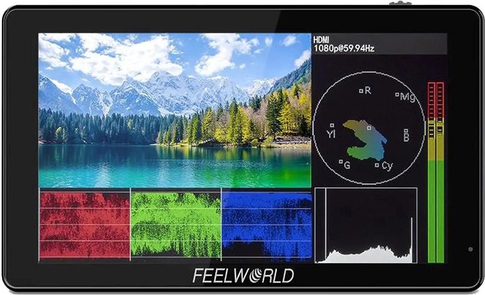 Feelworld LUT5 | podglądowy 5.5", 4K HDMI, dotykowy, jasność 3000cd/m2 Ok24-735214 фото