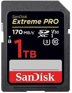 SanDisk 1TB SDXC Extreme Pro zapis 90MB/s odczyt 170MB/s (SDSDXXY1T00GN4IN) Ok24-776403 фото