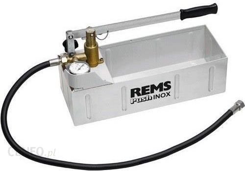 REMS Pompa ręczna kontrolna z manometrem PUSH INOX (115001) Ok24-7162447 фото