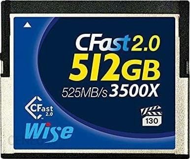 Wise Karta Advanced Blue 3500X CFast 512 GB (WI-CFAST-5120) (WICFAST5120) Ok24-776389 фото