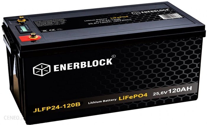 Enerblock JLFP Lithium Energy 24V 120Ah LiFePO4 BMS Bluetooth Ok24-7157208 фото