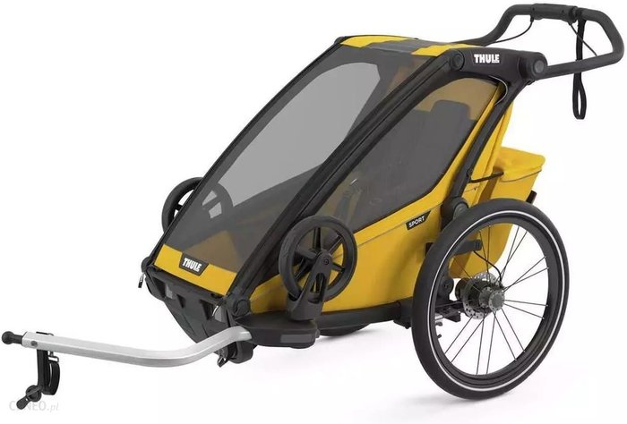 Thule Chariot Sport 1 Spectra Yellow On Black Ok24-7202545 фото