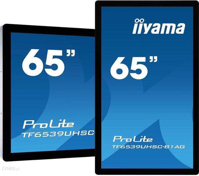 Iiyama wielkoformatowy 65 cali TF6539UHSC-B1AG IPS,24/7,4K,IP54,500cd,7H,POJ.50p,LAN Ok24-770090 фото