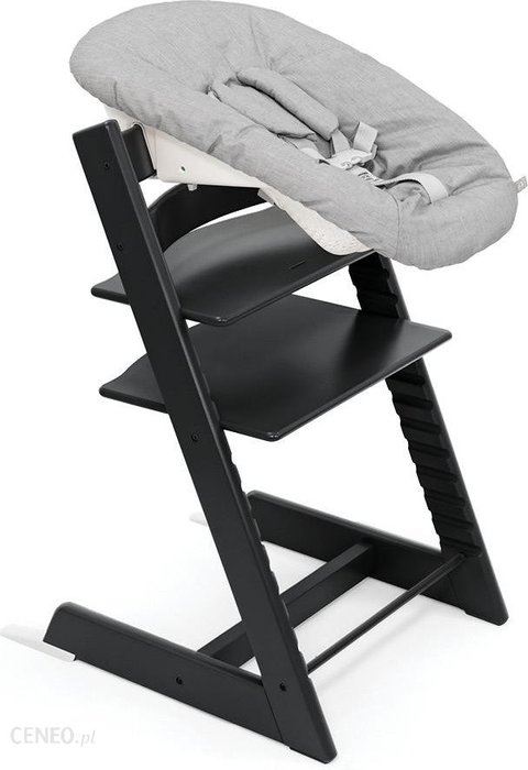 Stokke krzesełko Tripp Trapp z Newborn Set Black Ok24-7067307 фото