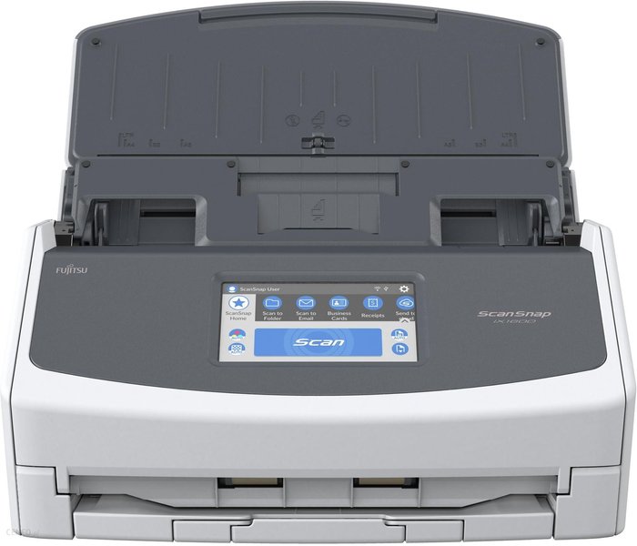 Fujitsu ScanSnap iX1600 - 216 x 360 mm 600 DPI 40 ppm ADF + Manual feed scanner Black White TFT (PA03770B401) Ok24-771041 фото