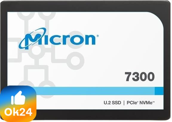 Micron SSD 1600GB 1900/3000 7300 MAX NON U2 MIR MTFDHBE1T6TDG-1AW1ZABYY (MTFDHBE1T6TDG1AW1ZA) Ok24-776642 фото
