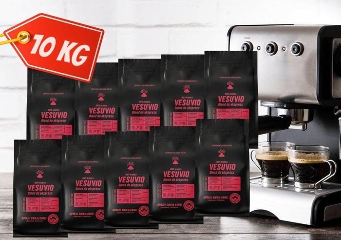 Coffee Hunter Zestaw Vesuvio 10 x 1kg Ok24-7160987 фото