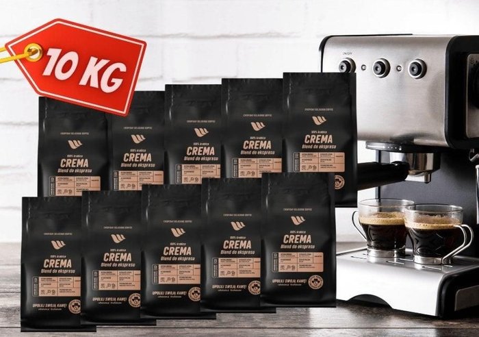 Coffee Hunter Zestaw Crema Blend 10 x 1kg Ok24-7160988 фото