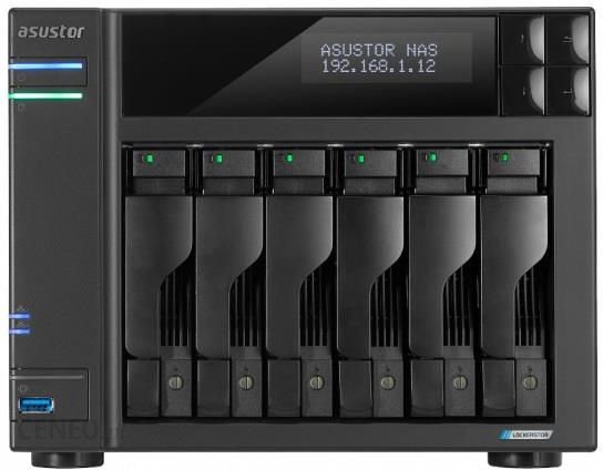 Serwer plików Asustor LOCKERSTOR 2 AS6706T 6-bay, Intel Celeron N5105 Czterordzeniowy 2.0GHz, 8GB RAM DDR4. 4x M.2 PCIe (NVMe), 2x 2.5 GbE. 2x USB 3 Ok24-784995 фото