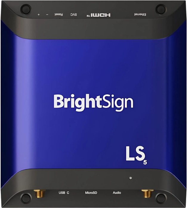 BrightSign LS425 HD Basic I/O Player | Odtwarzacz reklamowy Digital Signage FullHD 60p, HTML5, H.265 Ok24-7158013 фото