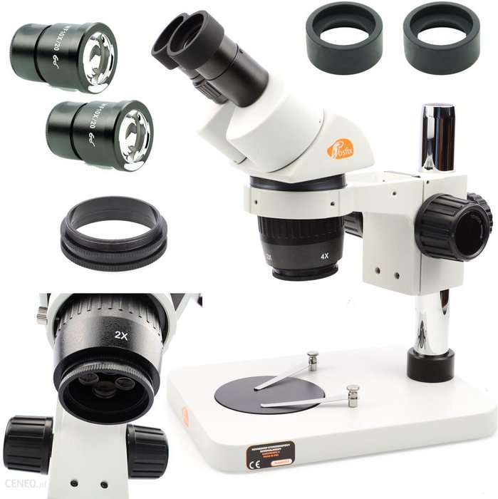 Mikroskop stereoskopowy Binokularowy Ganimedes S MSGS-B-PS1 Ok24-7147863 фото