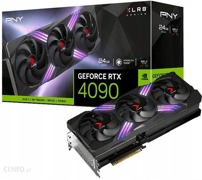 PNY GeForce RTX 4090 XLR8 Gaming Verto OC 24GB GDDR6X (VCG409024TFXXPB1O) Ok24-796295 фото