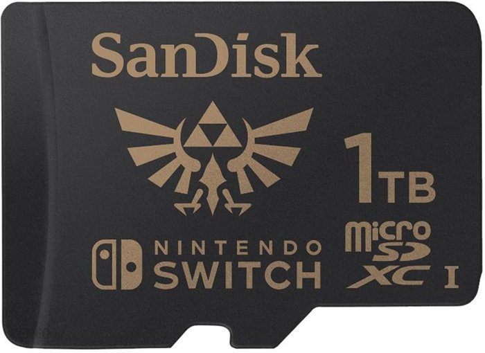 Sandisk Nintendo Switch Microsd-Card - 1Tb - Zelda Edition Ok24-776347 фото