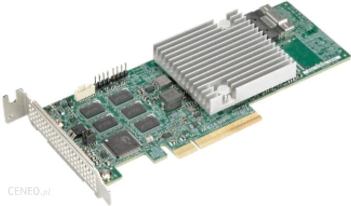 Supermicro AOC-S3908L-H8IR 8-Port internal 12Gb/s SAS/SATA RAID Broadcom 3908 PCI-E 4.0 x8 - Serial Attached SCSI (SAS) - Serial (AOCS3908LH8IRO) Ok24-791498 фото