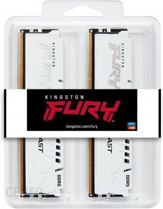 Kingston Fury Beast White DDR5 64GB 5200MHz CL40 (KF552C40BWK264) Ok24-779404 фото