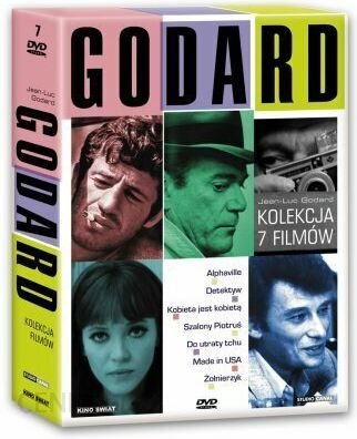Kolekcja filmów Jean-Luc Godard (zestaw 7 filmów) (DVD) Ok24-7154072 фото