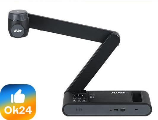 AVer AVerVision M70W vizualizer kamera dokumentów 4K, Dual Band Wi-Fi, 13MP, 60fps, 230x zoom Ok24-7068170 фото