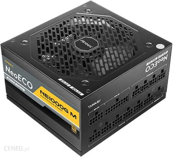Antec Neo ECO Modular NE1000G M ATX3.0 EC moduł zasilaczy 1000 W 20+4 pin ATX ATX Czarny Ok24-784405 фото