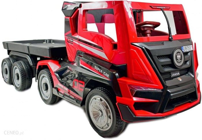 Super-Toys Mega Truck Ciężarówka Z Przyczepą Gigant Zestaw/Bdq-2020 Ok24-7062871 фото