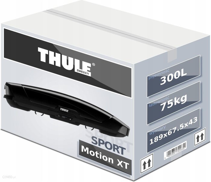 Thule Motion XT Sport (300 l.) Czarny z połyskiem 6296B Ok24-7179601 фото
