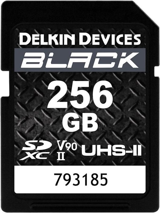 Delkin SD BLACK Rugged UHS-II V90 R300/W250 256GB Ok24-776406 фото