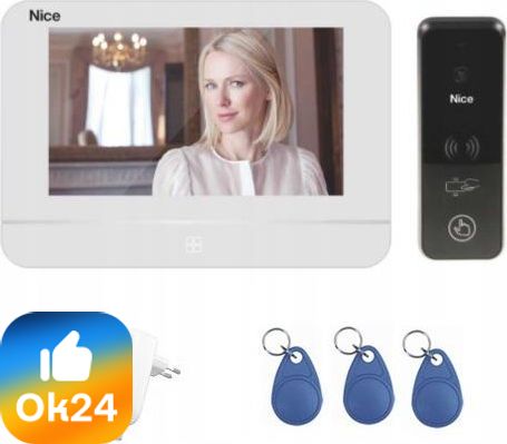 Nice Wideodomofon Pro Two Kit Wifi Smartfon (PROTWOKITWIFI) Ok24-7995172 фото