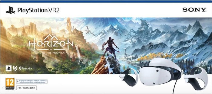 Sony Gogle PlayStation VR2: Pakiet Horizon Call of the Mountain Ok24-7158225 фото