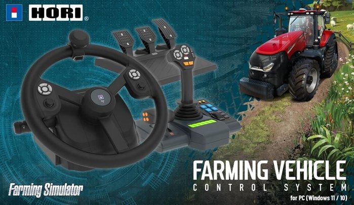 Hori Zestaw PC Farming Simulator Vehicle Control System Ok24-7158325 фото