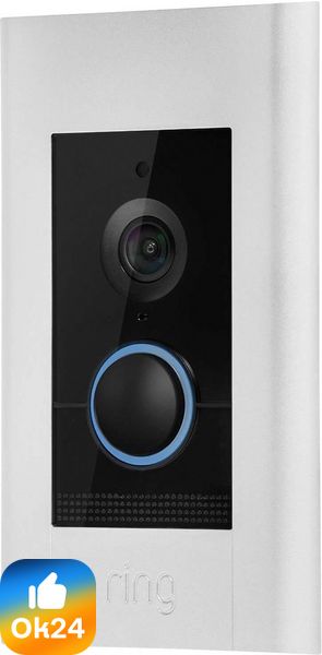 Ring Wideodomofon Doorbell Elite Ip 1080P Full-Hd 8Vr1E7-0Eu0 Ok24-7995173 фото