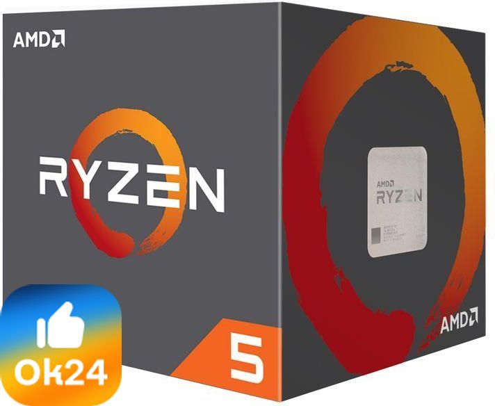 AMD Ryzen 5 2600 3,4GHz BOX (YD2600BBAFBOX) Ok24-791171 фото