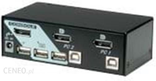 Rotronic Przełącznik KVM Roline DisplayPort 1U/2PC (14.01.3327-4) Ok24-789975 фото