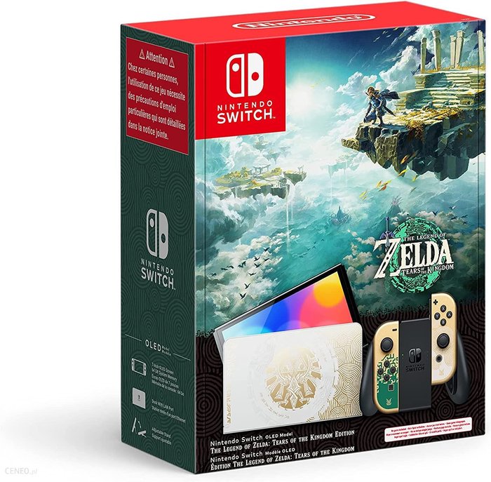 Nintendo Switch OLED Model The Legend of Zelda: Tears of the Kingdom Edition Ok24-7158245 фото