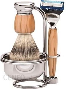 erbe Shaving Shop Zestawy golarskie Gillette Fusion drewno oliwne + pedzel do golenia z drewna oliwnego + podstawka + mydlo do golenia Ok24-7156751 фото