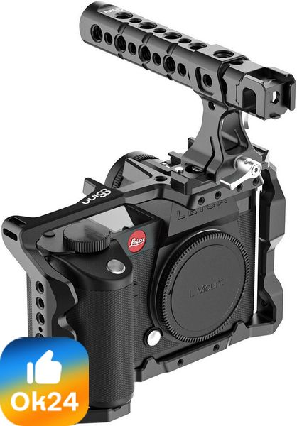8Sinn Cage for Leica SL2 / SL2-S + 8Sinn Top Handle Pro (+ SNR60MM) | Klatka z rączką dla Leica SL2 i SL-S Ok24-736021 фото
