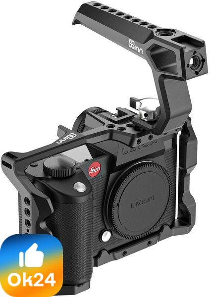 8Sinn Cage for Leica SL2 / SL2-S + 8Sinn Black Raven Top Handle | Klatka z rączką dla Leica SL2 i SL2-S Ok24-736022 фото