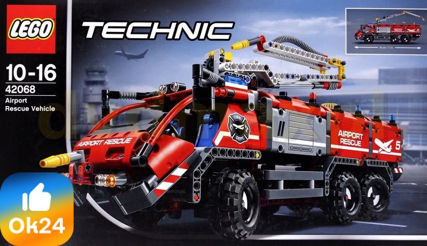 LEGO Technic 42068 Pojazd Straży Pożarnej Ok24-7067070 фото